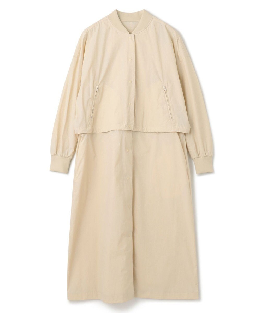 uncrave 【撥水・洗濯機洗い可】プルーフ ナイロン 3WAYコート（uncrave WHITE） 