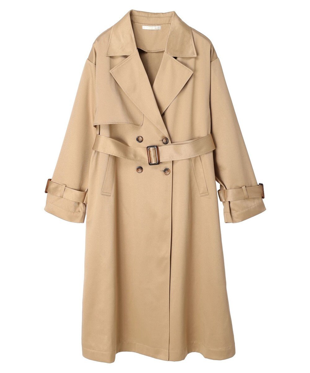 Green Parks ・Ｐｅｔｉｔ　Ｆｌｅｕｒボリュームスリーブトレンチコート 