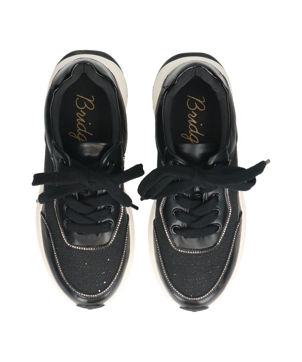 Bridget Birkin 【Bridget Birkin】ビジューレーンコンビスニーカー 