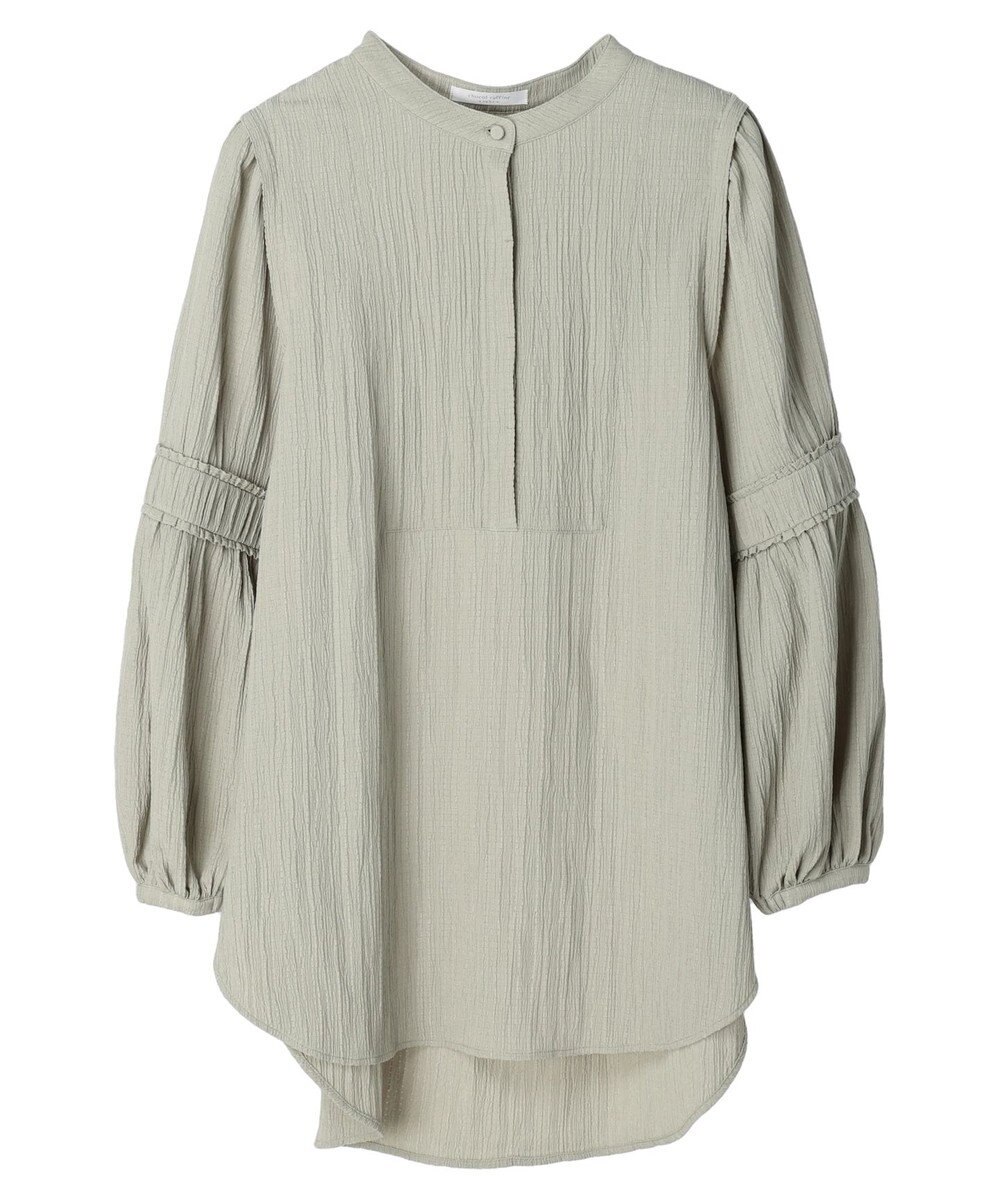 Green Parks 表面変化比翼シャツチュニック 