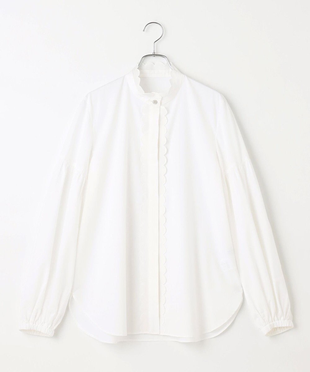 #Newans 【洗える】シアースカラップデザインブラウス 