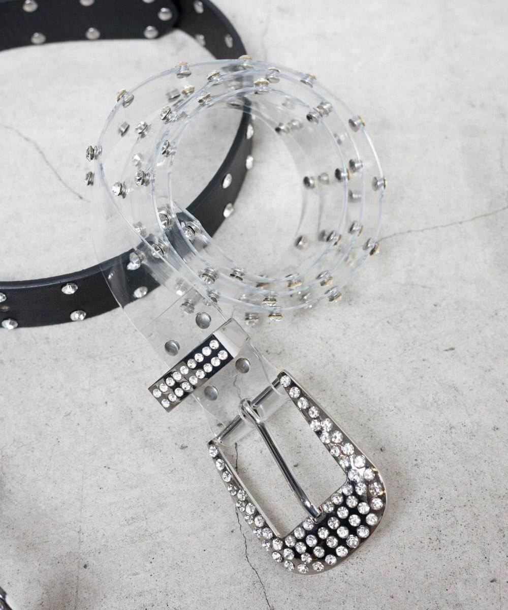 WEGO ビジューワイドベルト 