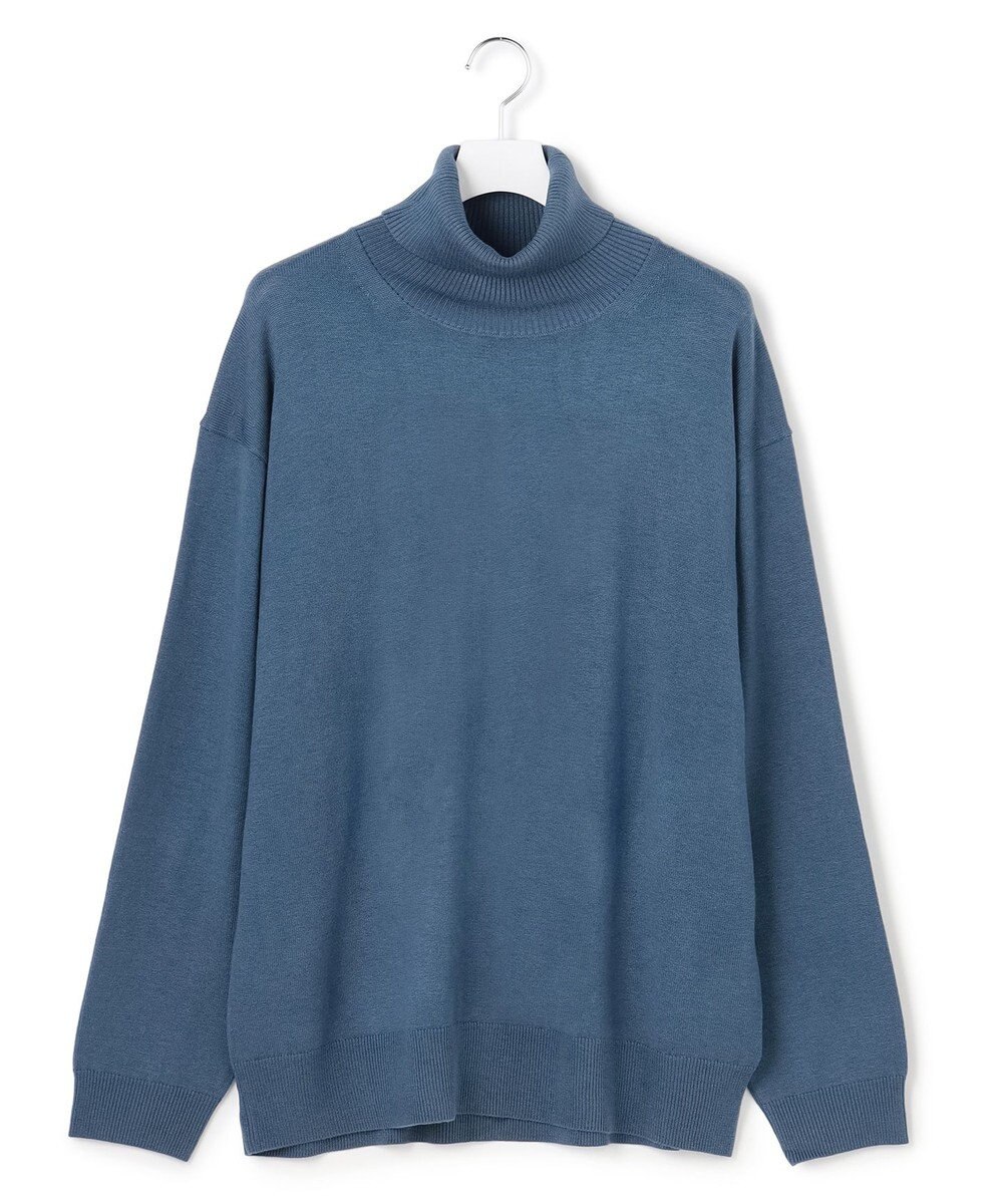 J.PRESS YORK STREET 【UNISEX】ハイゲージタートルネック ニット 