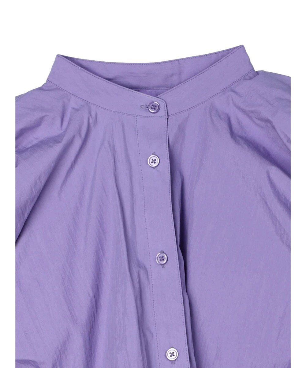 Green Parks タックデザインショート丈シャツ 