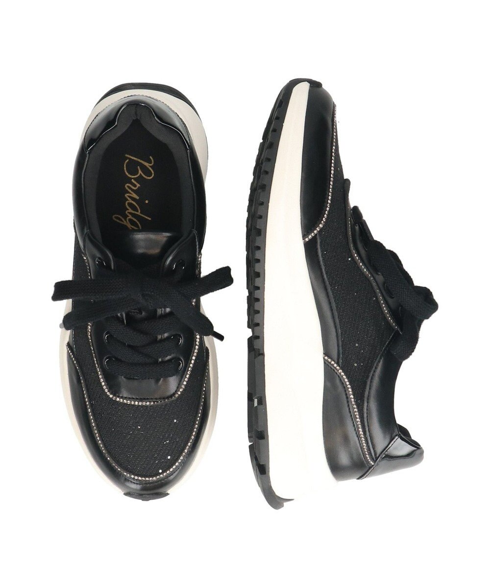 Bridget Birkin 【Bridget Birkin】ビジューレーンコンビスニーカー 