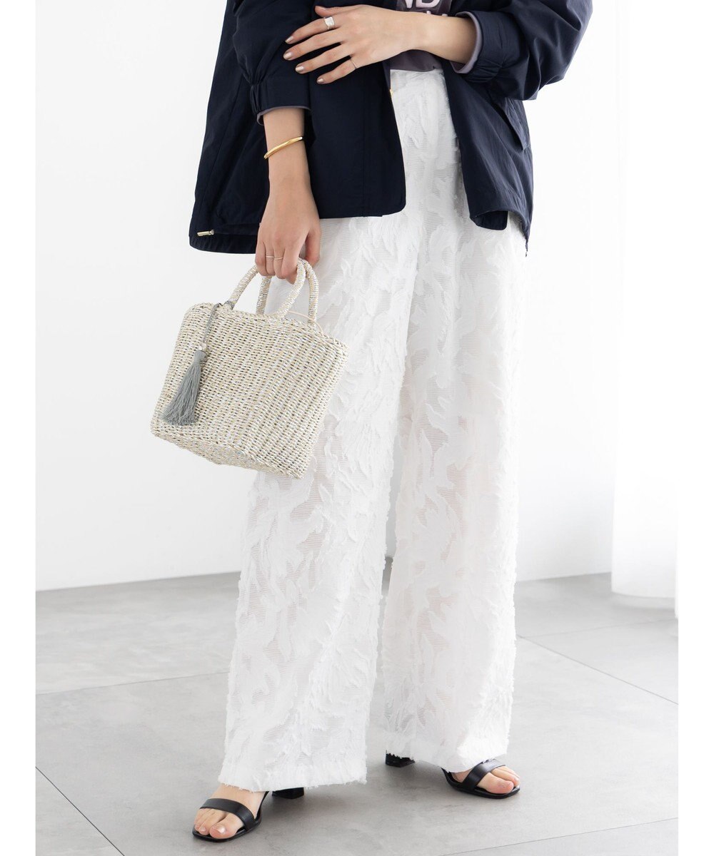 Te chichi カットジャガードパンツ(セットアップ可) 