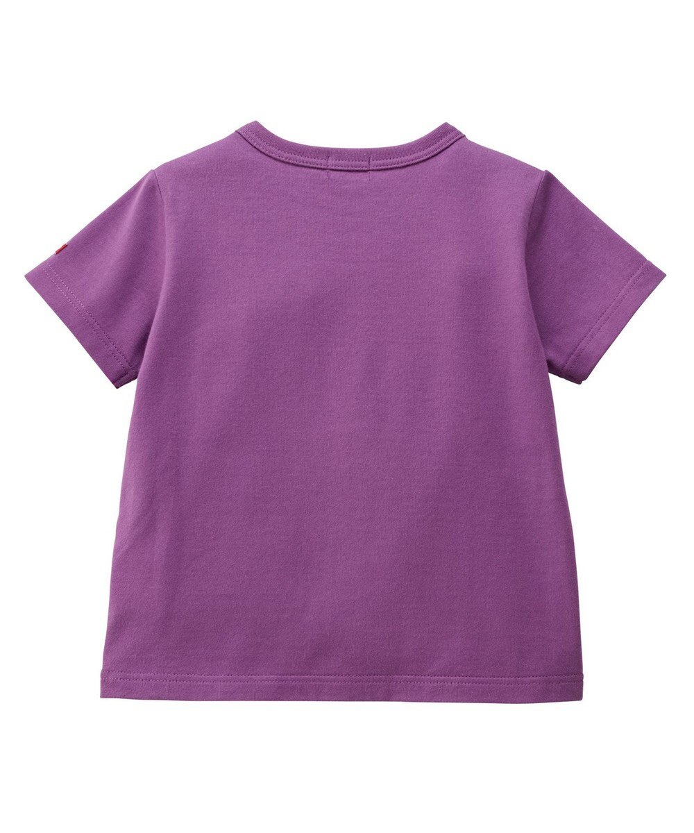 MIKI HOUSE HOT BISCUITS 【70-120cm】【Everyday Series】ワンポイント 半袖Tシャツ 