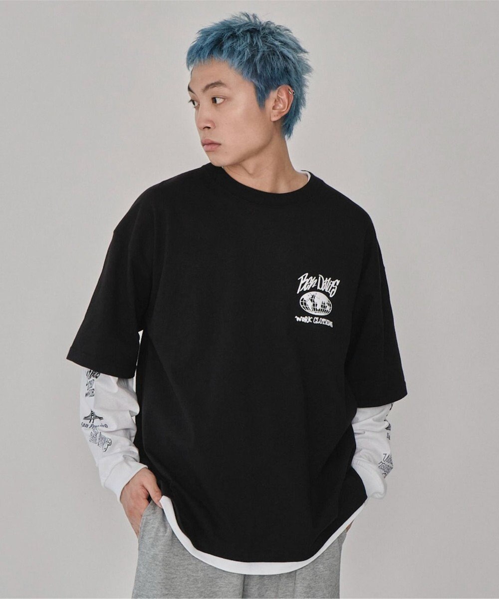 WEGO 【ユニセックス着用ITEM】別注BENDAVISアンサンブルグラフィックT 