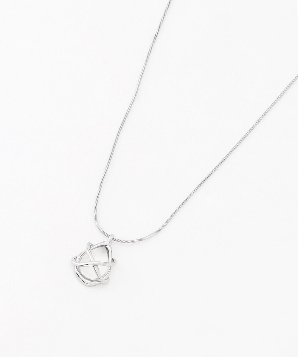 J.PRESS LADIES 【着こなしのポイントに】クリアトップネックレス 