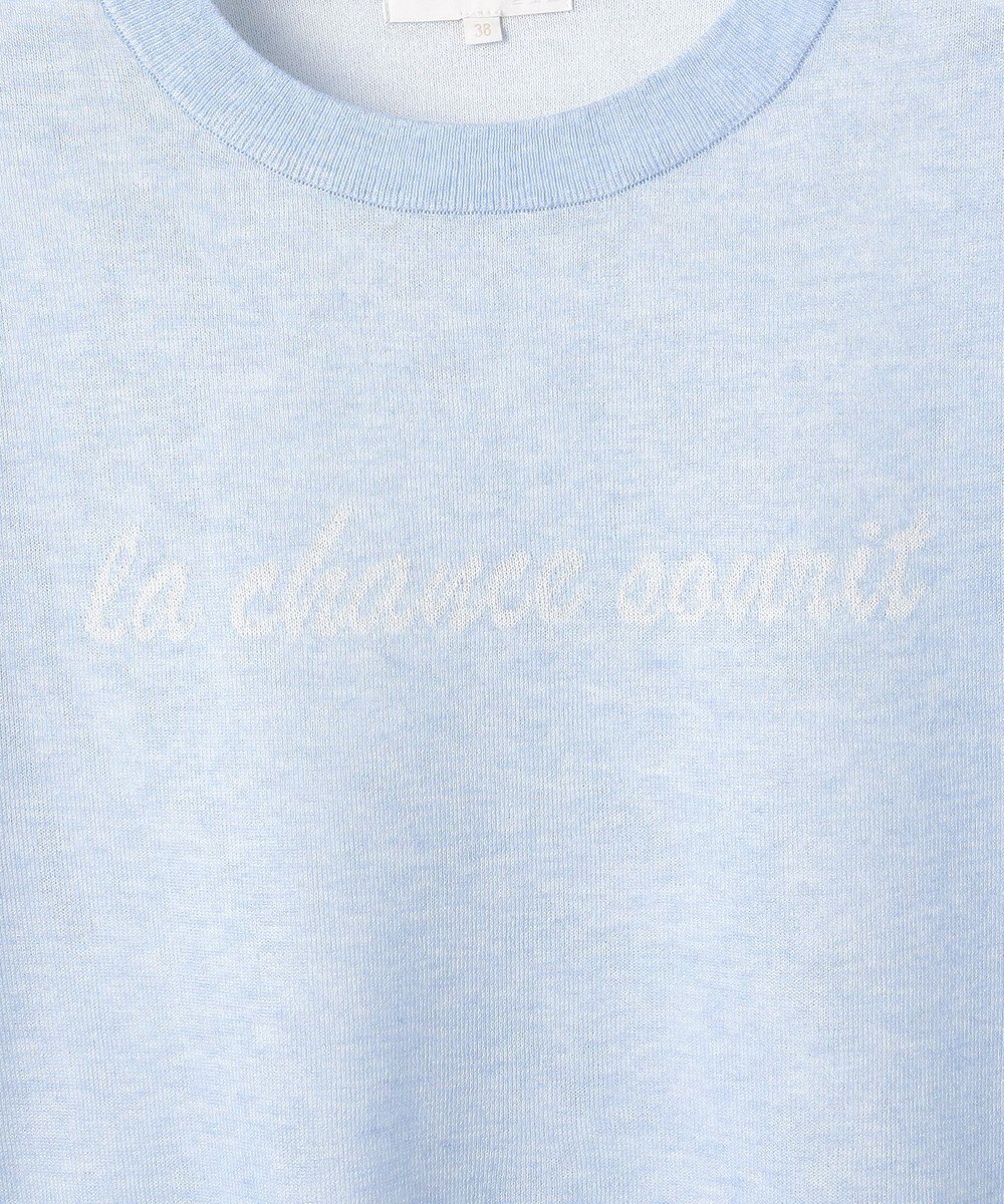 自由区 L グラフィックジャカード ニット 