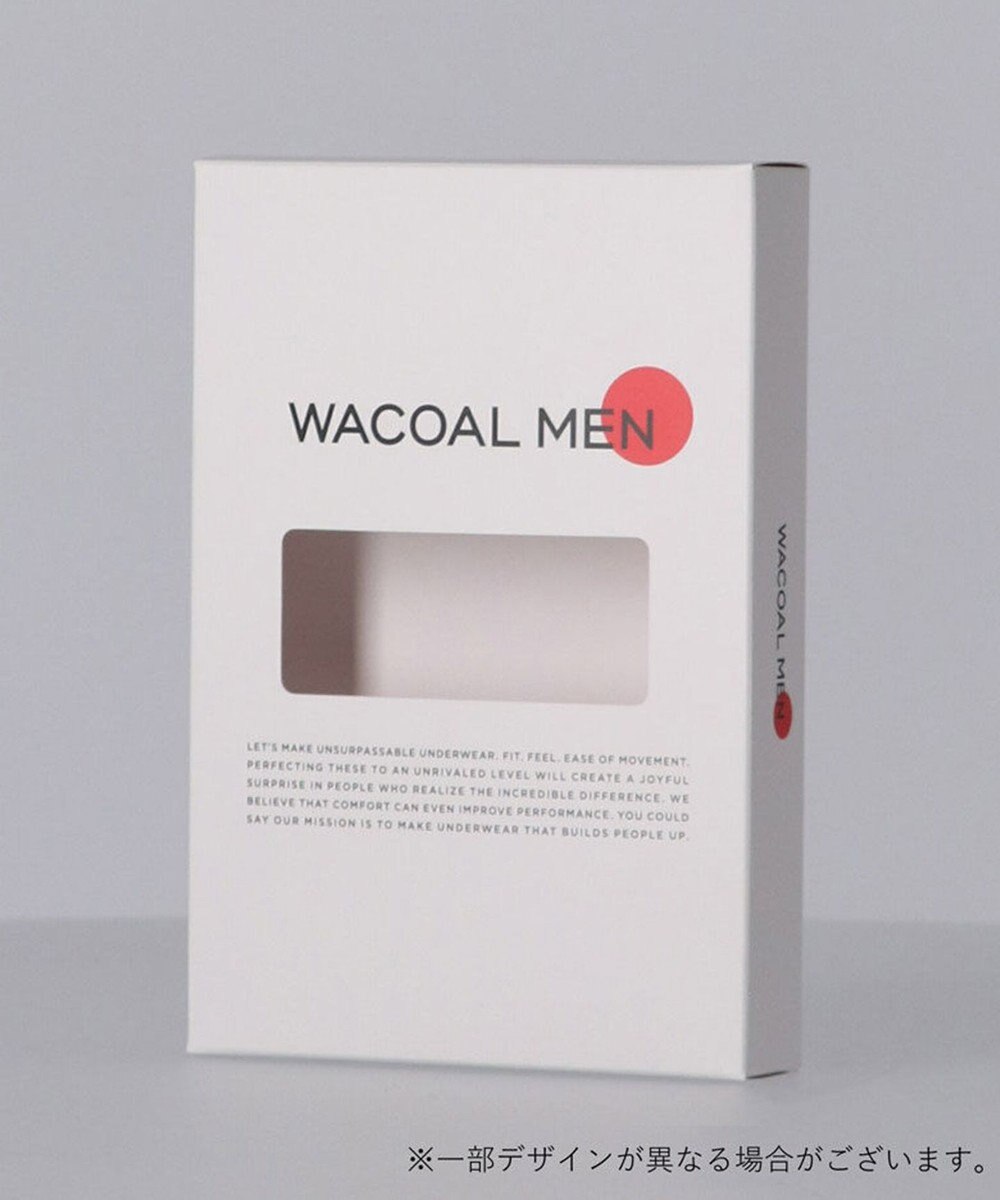WACOAL MEN WACOAL MEN 【ダブルエアスルーパンツ】 ボクサーパンツ 風が通ってムレ軽減。 フロント快適グラマラス フリーなカッティング(裾部分) 前閉じ 下着 メンズ WT3323 /ワコールメン 