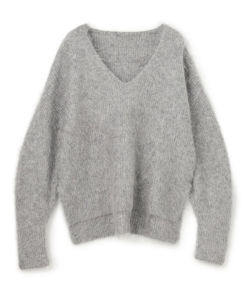 uncrave アルパカニット Vネックトップス 