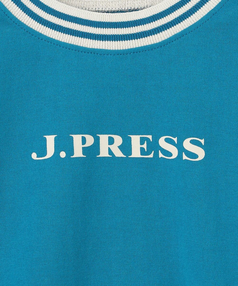 J.PRESS KIDS 【100-130cm】リブライン ロゴカットソー 
