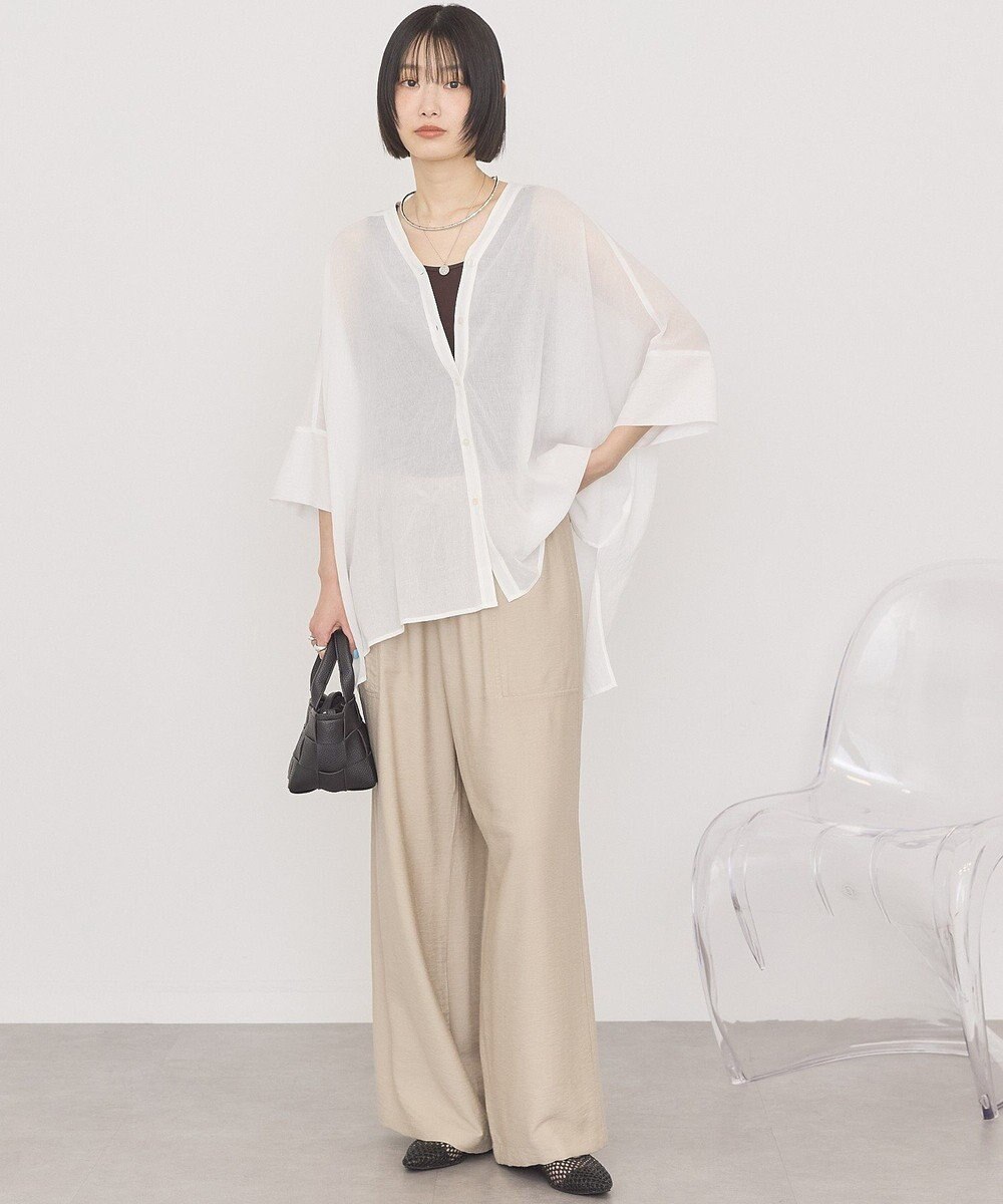 AMERICAN HOLIC Vネックポンチョシャツ 