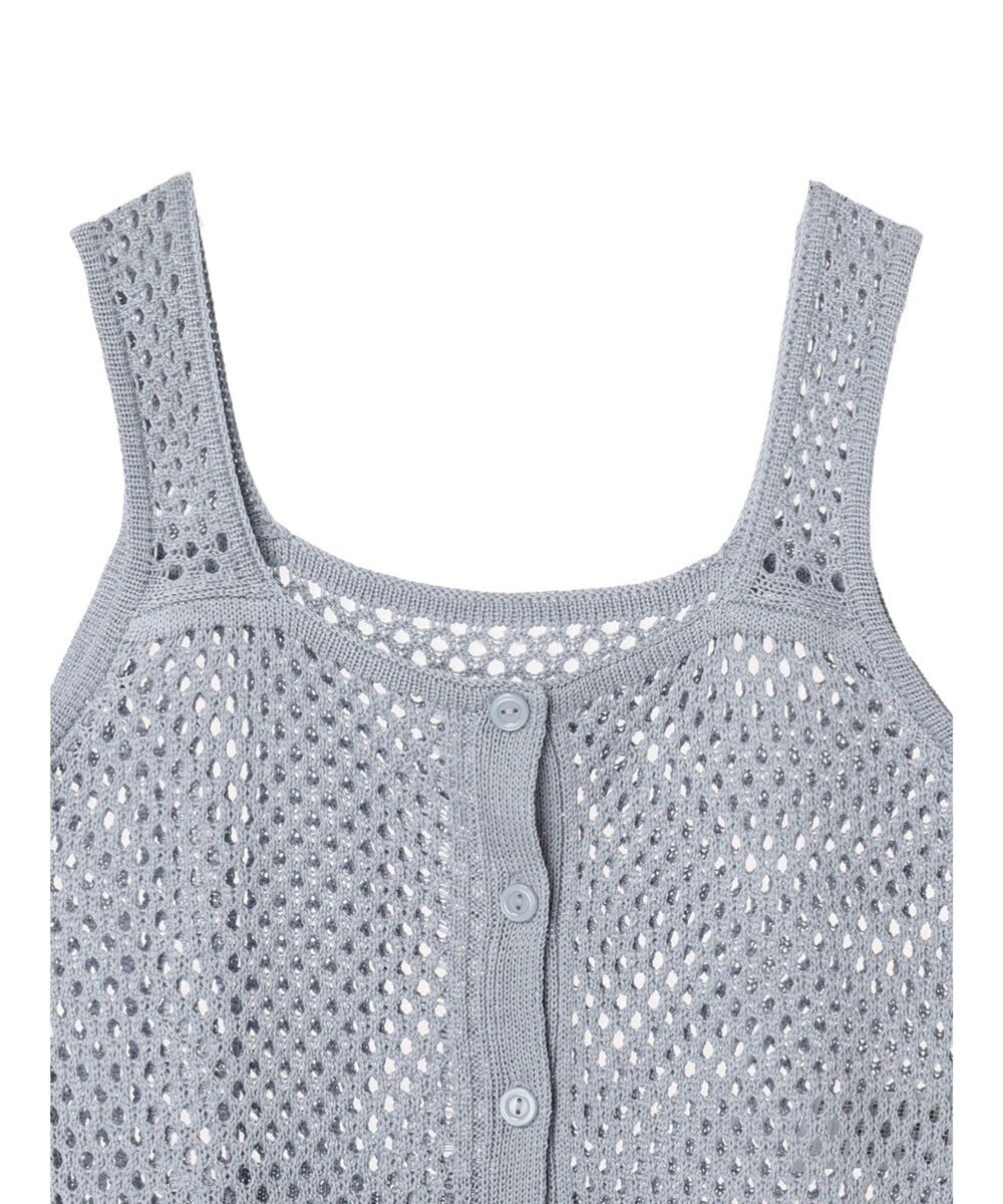 CRAFT STANDARD BOUTIQUE 配色メッシュニットビスチェ 