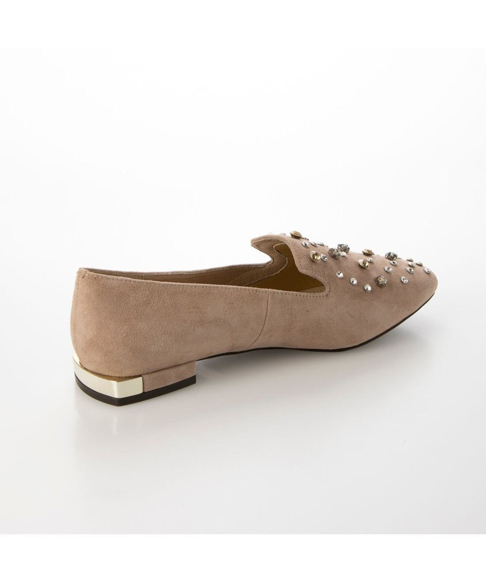 MODE ET JACOMO <MODE ET JACOMO>【軽量】ラインストーンスクエアトゥスリッポン 