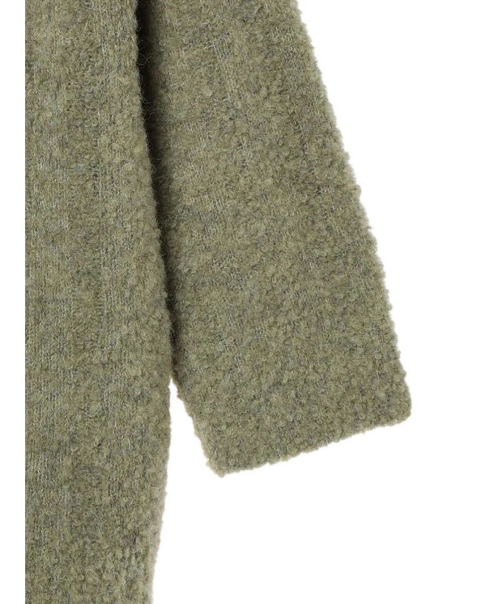 earth music&ecology ブークレハーフジップミニワンピース 