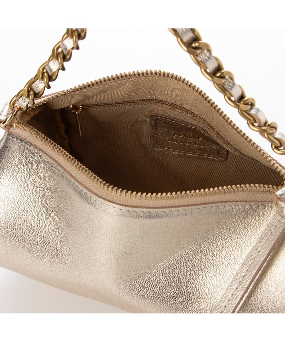 UNBILLION ペルケ perche / カラーチェーン筒形2wayショルダー 