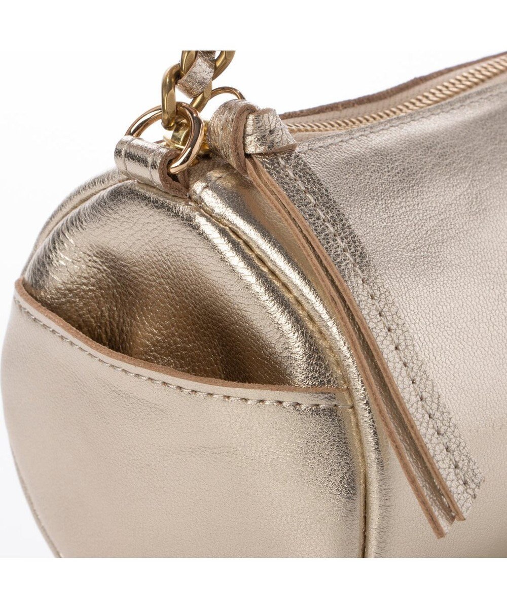 UNBILLION ペルケ perche / カラーチェーン筒形2wayショルダー 