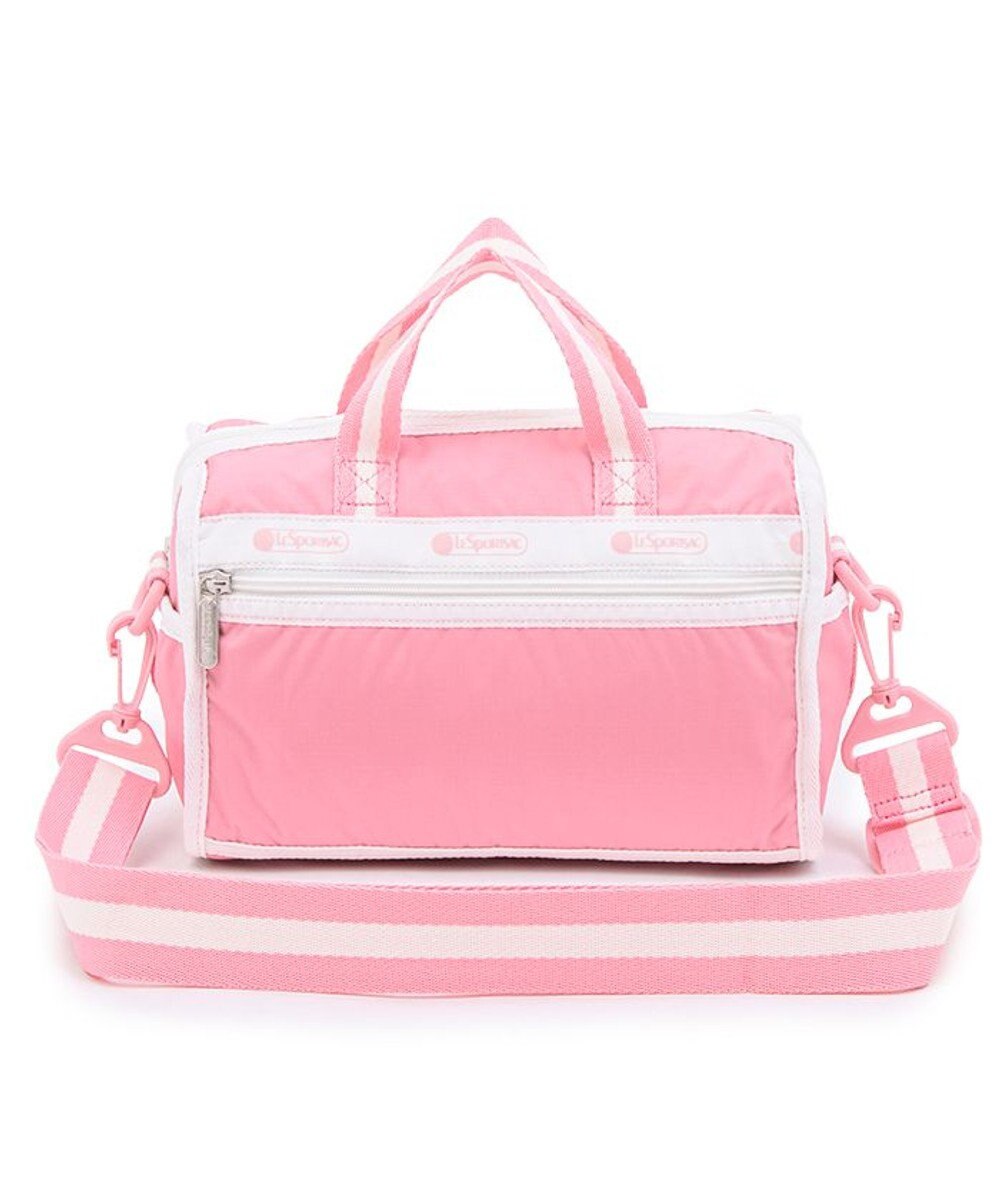 LeSportsac MINI DUFFEL CROSSBODY/スペクテイターピオニーピンク 