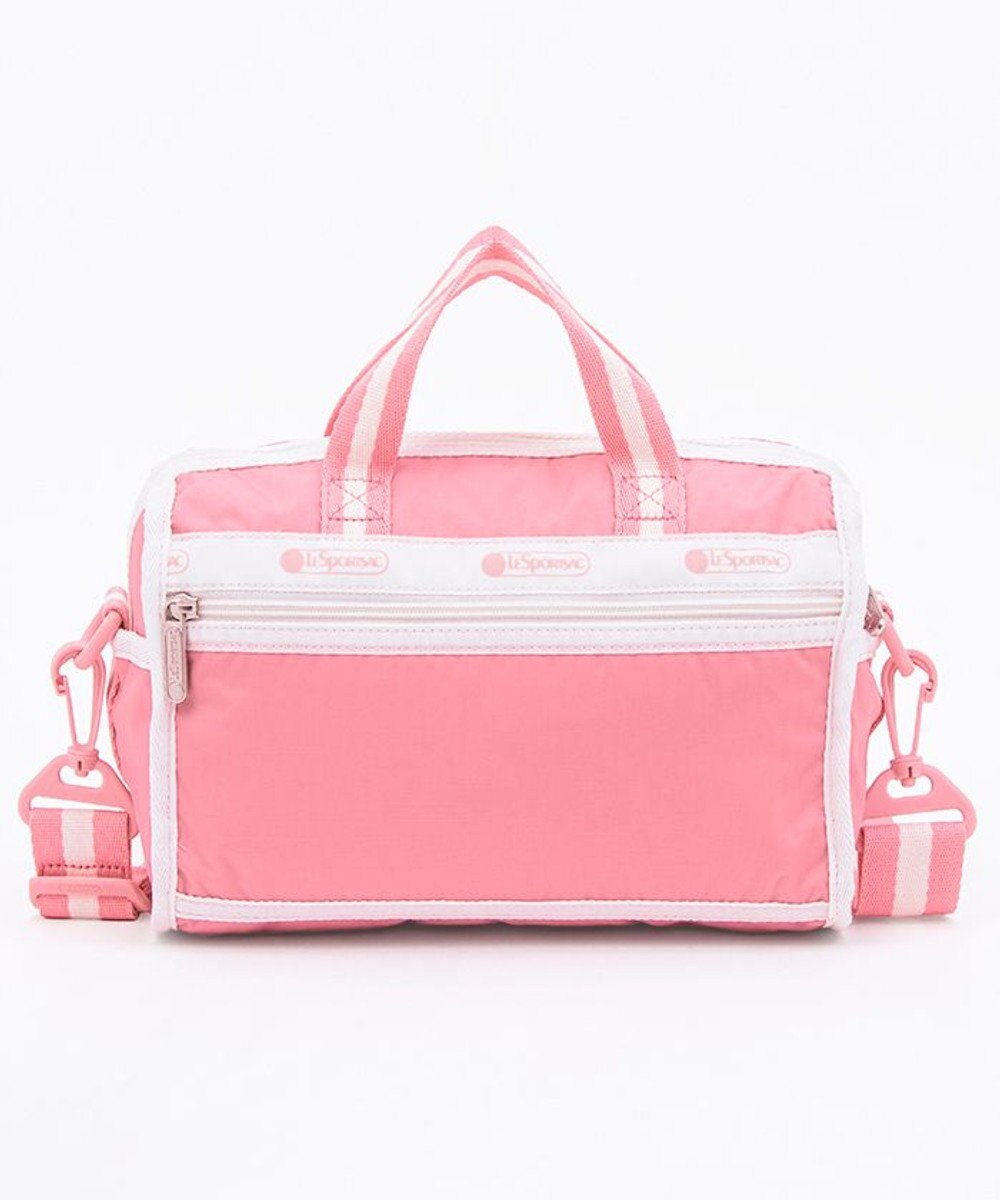 LeSportsac MINI DUFFEL CROSSBODY/スペクテイターピオニーピンク 