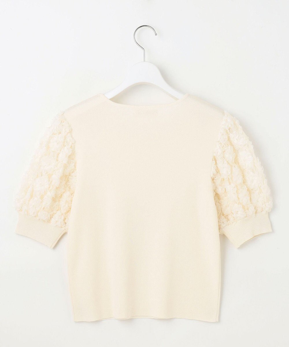 Feroux ブーケスリーブ ニットプルオーバー 