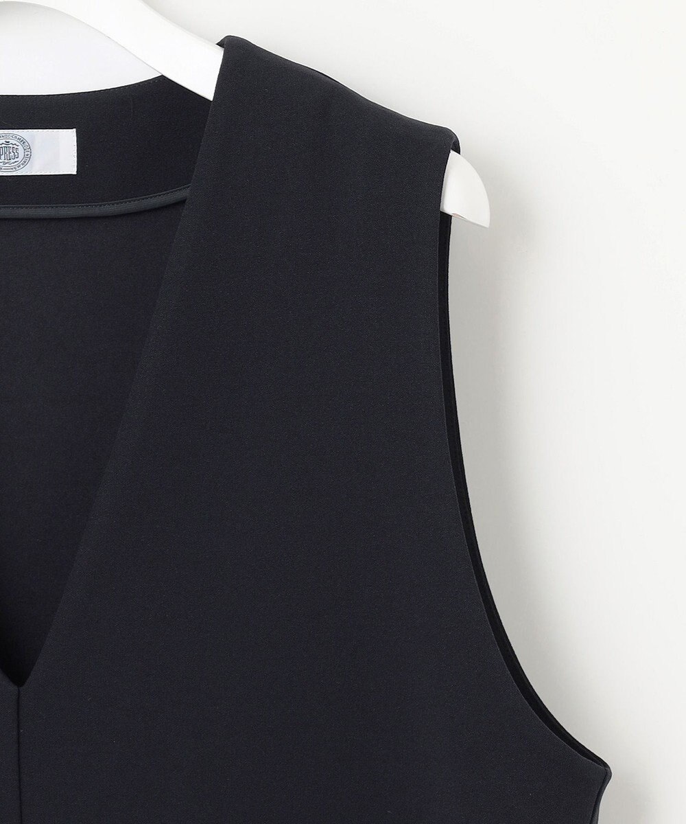 J.PRESS LADIES 【WEB限定】ジョーゼットジャージー ベスト 