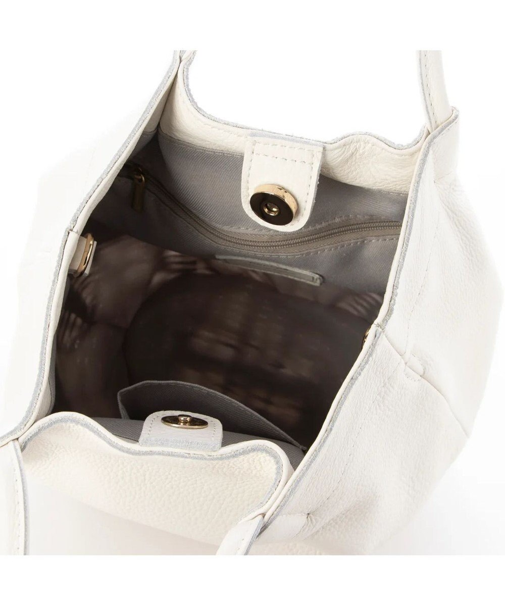 UNBILLION perche 牛革×ヤナギ底2wayトートバッグ 