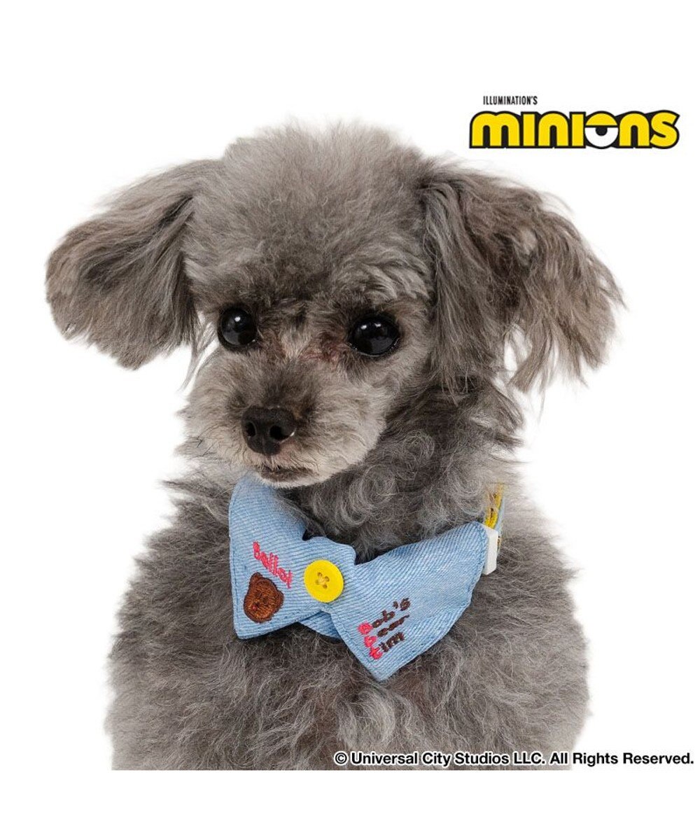 PET PARADISE ミニオン デニム襟付き首輪 Ｓ 