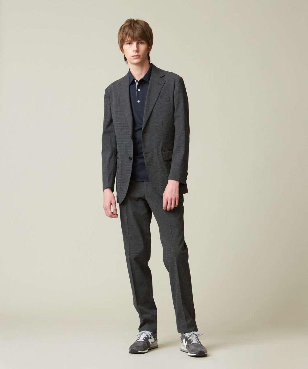 J.PRESS MEN 【新素材 / ビジネス対応可】ロングスリーブポロシャツ 