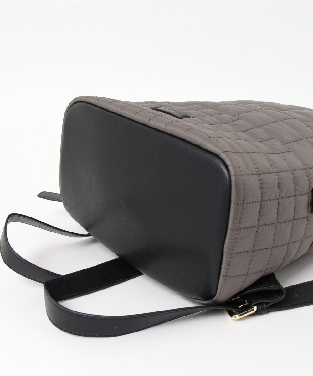 style code 【PADMA/パドマ】リアルレザー x ナイロンキルティングリュック 