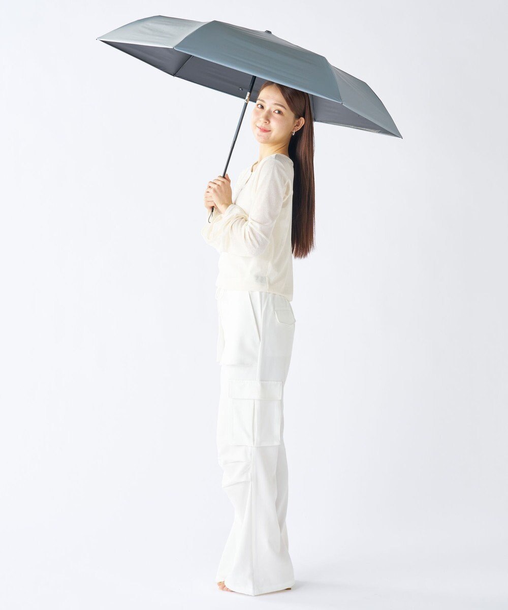 MOONBAT 【遮光100％/超軽量/自動開閉】マジで軽い傘 晴雨兼用 折りたたみ日傘 58cm マジカルテックプロテクション 