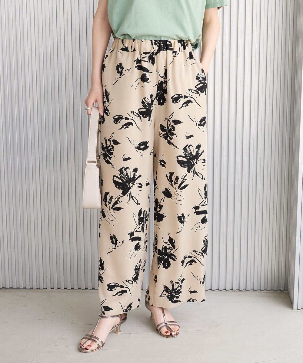 AMERICAN HOLIC 【WEB限定】アソートギャザー柄パンツ 