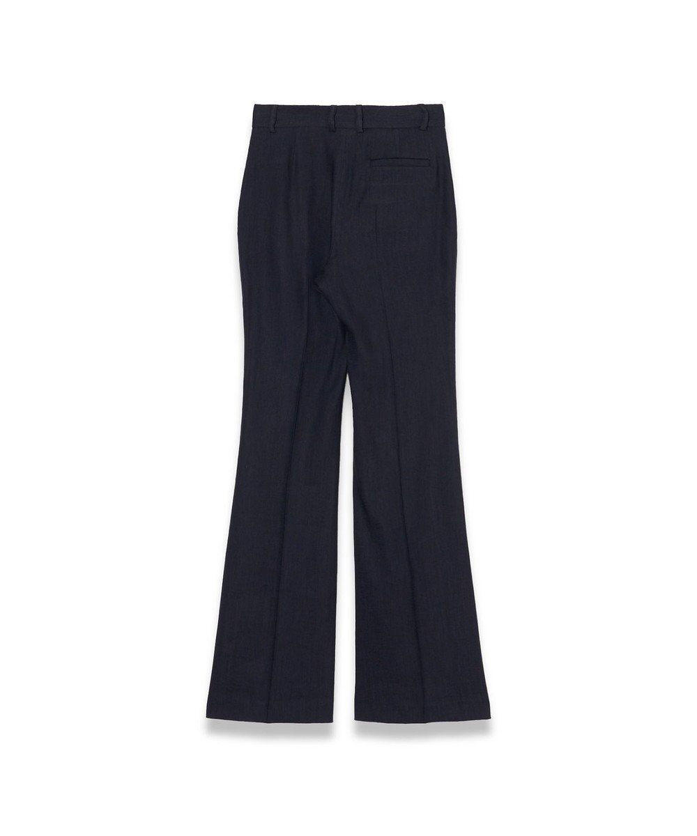 JOSEPH ストレッチリネン　フレアトラウザーズ 