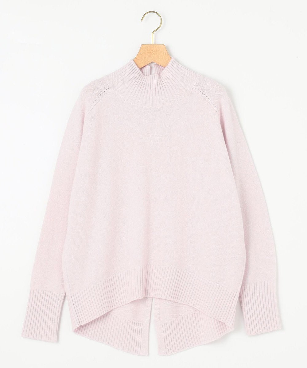 組曲 【8色展開・WEB限定】ウールカシミヤミックス ハイネック ニット 