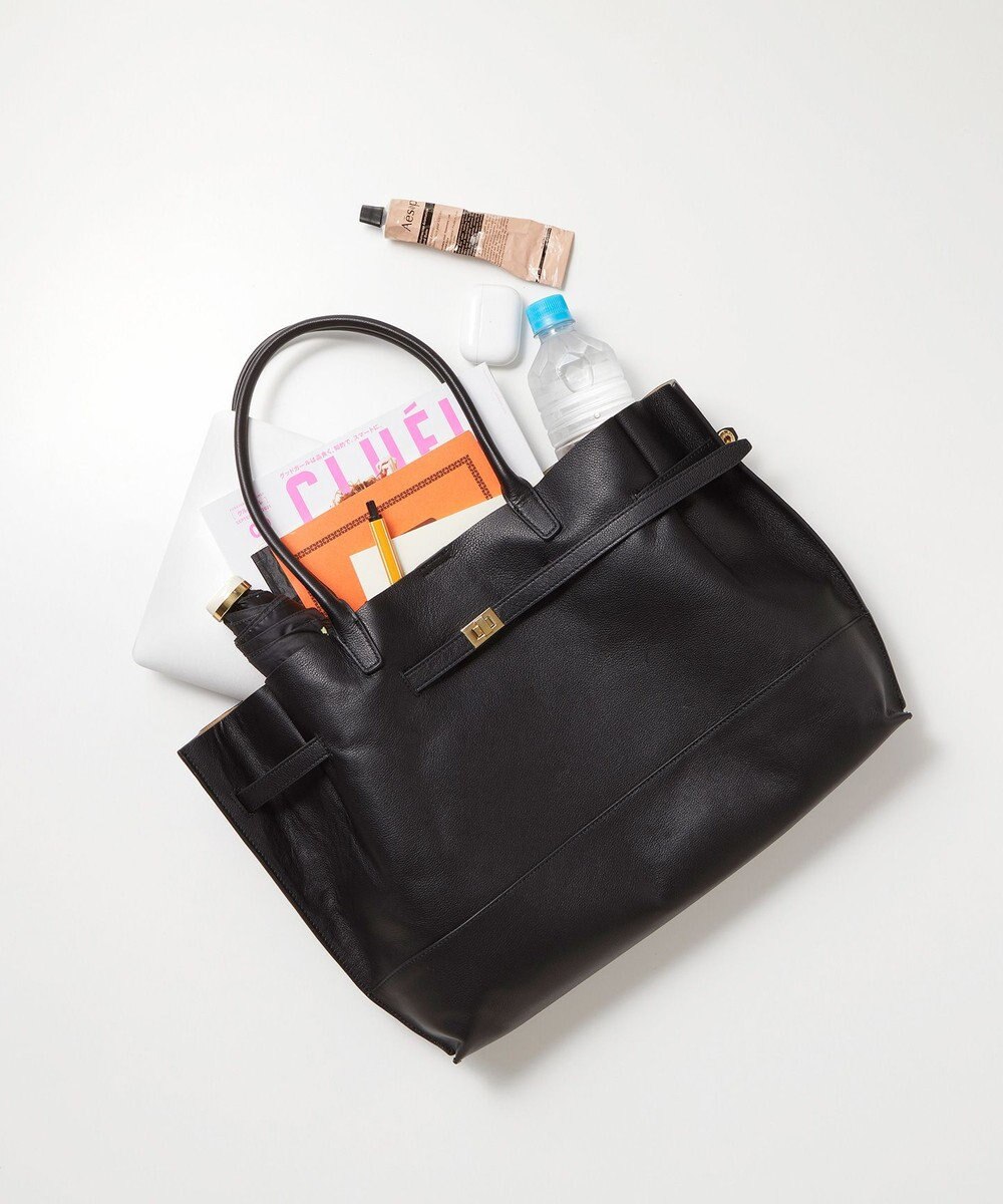 TOPKAPI 【TREASURE TOPKAPI】シュリンクレザー ベルトデザインA4トートバッグ 