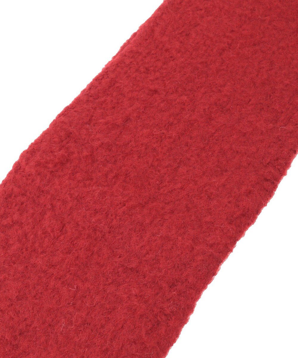 earth music&ecology ループヤーンフリンジマフラー 