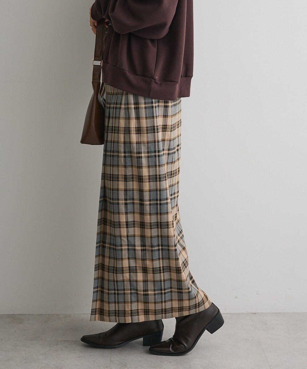 CRAFT STANDARD BOUTIQUE フロントプリーツスカート 