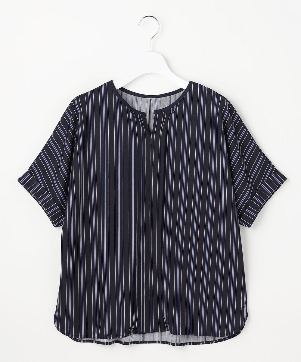 ANY SIS ジョーゼットフロントタック プルオーバー 