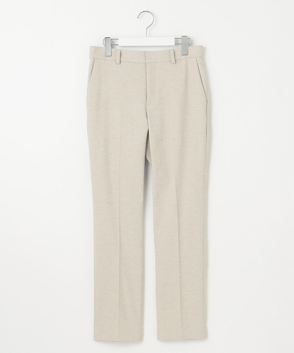 自由区 L 【接触冷感・UVカット・吸水速乾・洗える】シェルタリングテーパード パンツ 