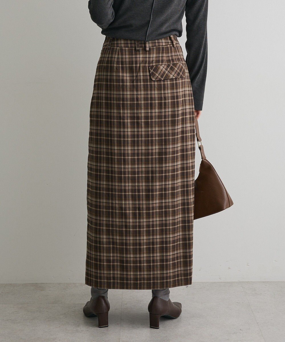 CRAFT STANDARD BOUTIQUE フロントプリーツスカート 