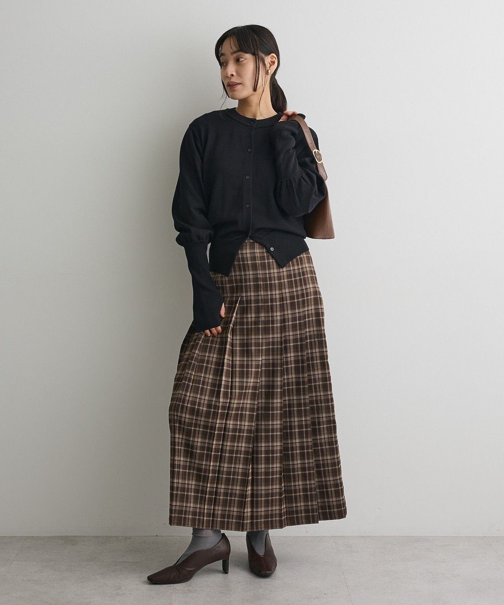 CRAFT STANDARD BOUTIQUE フロントプリーツスカート 