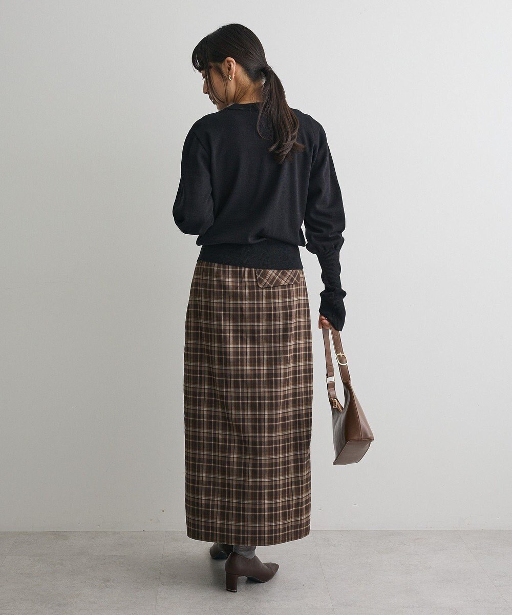 CRAFT STANDARD BOUTIQUE フロントプリーツスカート 