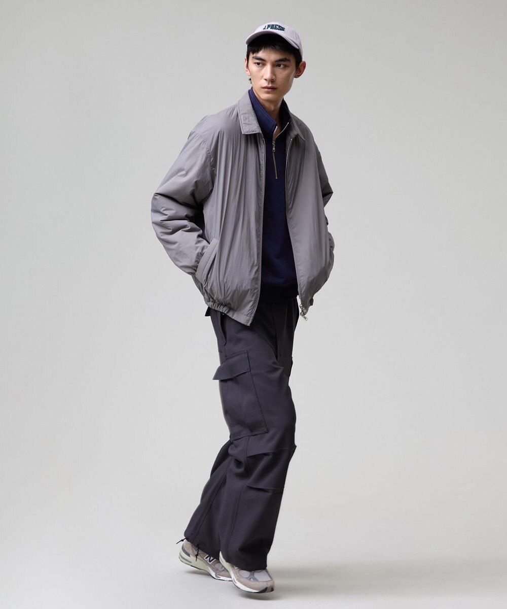 J.PRESS MEN 【J.PRESS ORIGINALS】【UNISEX】Nylon Washer Taffeta Golf Jacket 