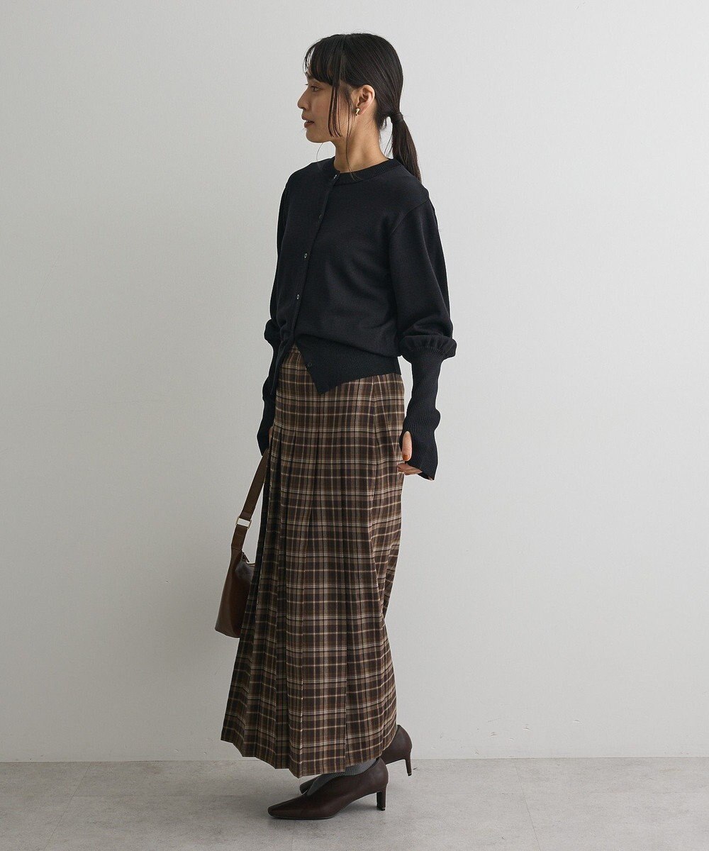 CRAFT STANDARD BOUTIQUE フロントプリーツスカート 