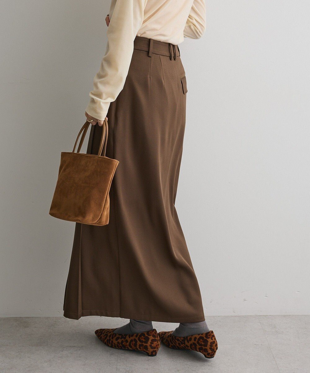 CRAFT STANDARD BOUTIQUE フロントプリーツスカート 