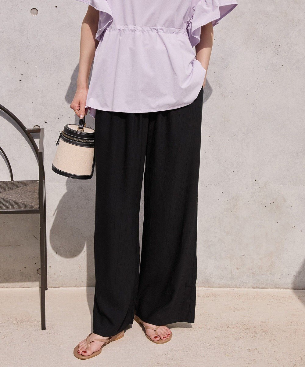 AMERICAN HOLIC 【接触冷感】ワッシャーイージーパンツ 