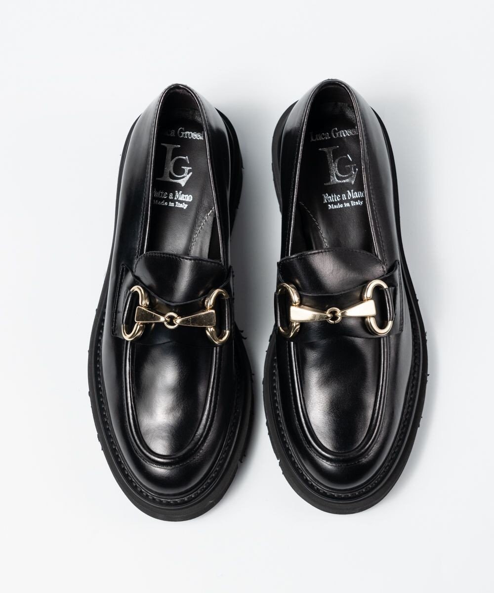 BONTRE 【LucaGrossi/ルカグロッシ】厚底ビットローファー 