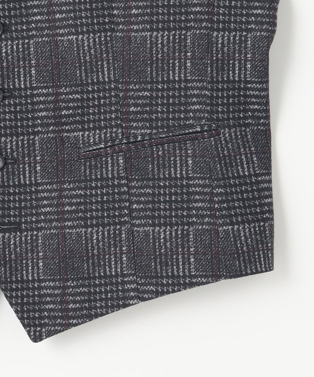 JOSEPH ABBOUD 【ストレッチ】フランネルジャージ ベスト 