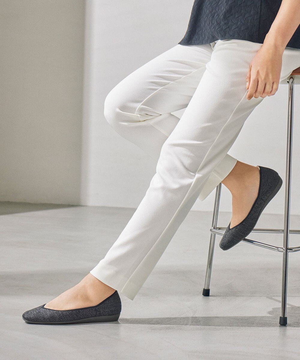 steppi 【洗える/撥水】 トリムスクエア パンプス 